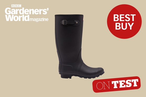 Gardeners' World Magazine review of Hunters Original Tall wellington boots
