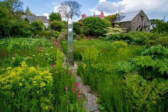 The lush gardens of Dyffryn Fernant. Photo: Jonathan Need