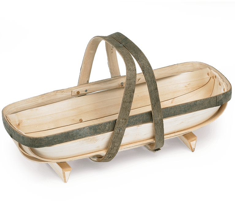 Wooden garden trug