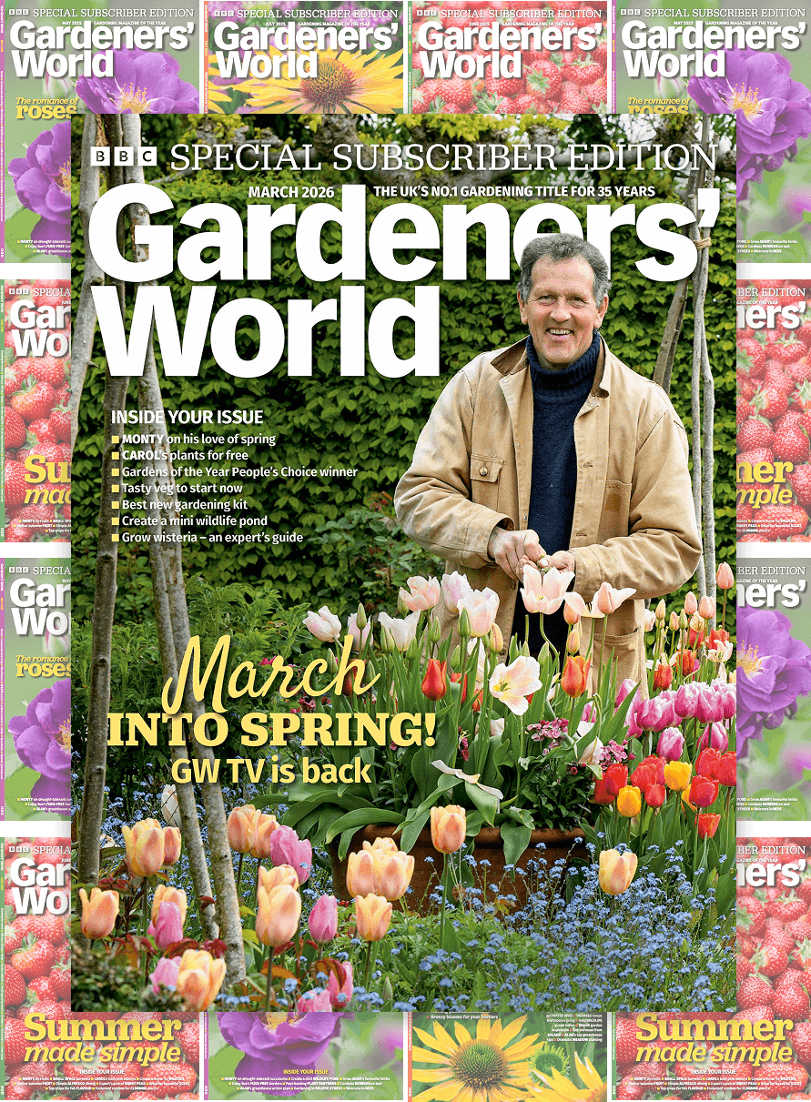 BBC Gardeners' World cover Gardeners world magazine cover
