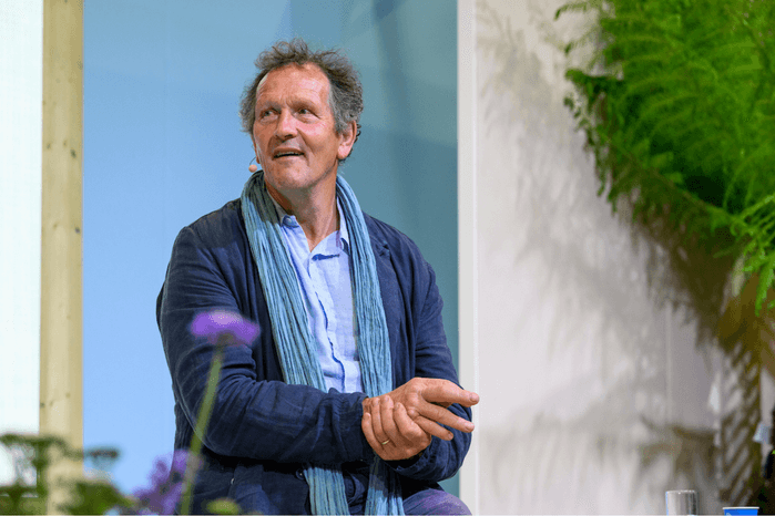 monty don live on stage bbc gardeners' world theatre stage 2025